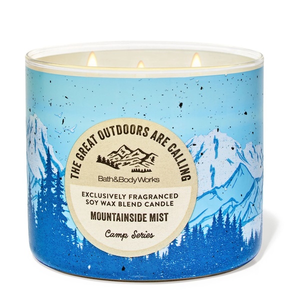 MOUNTAINSIDE MIST 3 Wick Candle - Picture 1 of 1